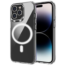 TRANSPARENT MAGSAFE burkolat Apple iPhone 15 Pro Max telefonhoz átlátszó