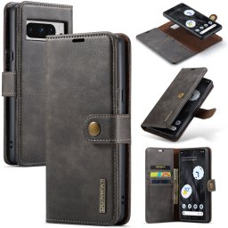 DG.MING Wallet tok 2 az 1-ben Google Pixel 8 Pro szürke