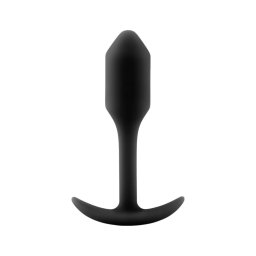 b-vibe Snug Plug 1 - anál plug belső súllyal (55g) - fekete
