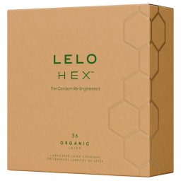 LELO Hex Organic - potencia óvszer (36 db)