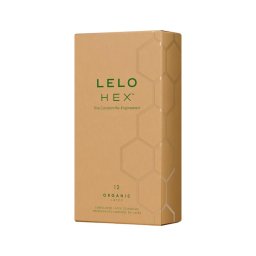 LELO Hex Organic - potencia óvszer (12db)