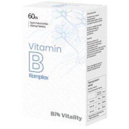 Bio Vitality B-vitamin komplex filmtabletta - 60db