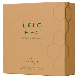 LELO Hex Organic - potencia óvszer (36 db)
