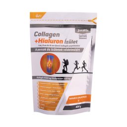 JutaVit Collagen+Hialuron Ízület por narancs-grapefruit ízű 400g