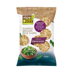 Rice Up Greek oregano rizs chips 60g