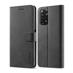 IMEEKE Wallet tok Xiaomi Redmi Note 12 Pro fekete