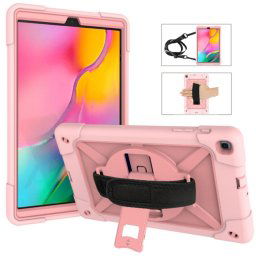 SOLID Tartós burkolat Samsung Galaxy Tab A 10.1 2019 (T515/T510) rózsaszín