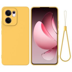 RUBBER Védőtok: Oppo Reno13 F 5G sárga