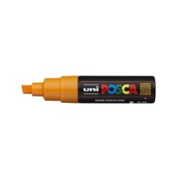 Dekormarker 8mm, Uni Posca PC-8K ragyogó sárga