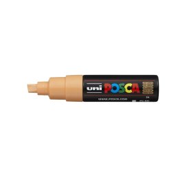 Dekormarker 8mm, Uni Posca PC-8K világos narancs