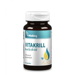 Vitaking Vitakrill Olaj 30db gélkapszula