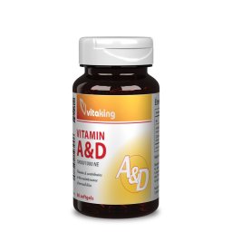 Vitaking A&D Vitamin 10000NE/1000NE gélkapszula 60db
