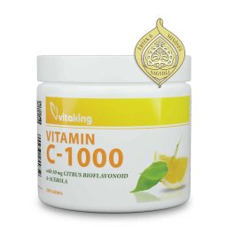 Vitaking C-Vitamin 1000mg Bioflavonoidokkal 200db tabletta