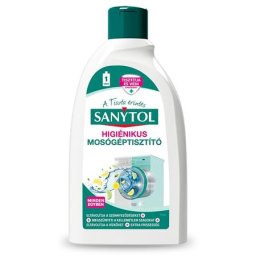Mosógép tisztítószer, 250 ml, SANYTOL "Minden egyben"