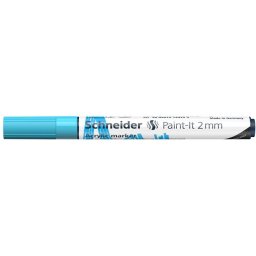 SCHNEIDER Dekormarker, akril, 2 mm, SCHNEIDER "Paint-It 310", pasztellkék