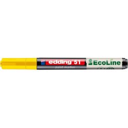 EDDING Lakkmarker, 1-2 mm, EDDING "51", sárga