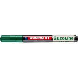 EDDING Lakkmarker, 1-2 mm, EDDING "51", zöld