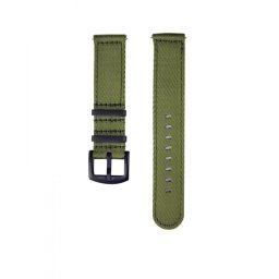 WB Original prémium kétrészes Nato óraszíj, katonai zöld, 22mm