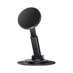 UGREEN LP862 asztali tartó (alumínium, mágneses, állítható, 360°, csúszásgátló talp, MagSafe) FEKETE