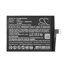 CAMERON SINO Li-Polymer akku (3.85V / 4000mAh, Xiaomi BM4G kompatibilis) FEKETE Xiaomi Mi 9T (Mi 9T Pro)