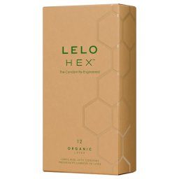 LELO Hex Organic - potencia óvszer (12 db)