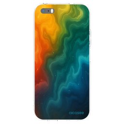 Átlátszó szilikon tok az alábbi mobiltelefonokra Apple iPhone 5/5S/SE - Solar
