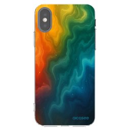 Átlátszó szilikon tok az alábbi mobiltelefonokra Apple iPhone X/XS - Solar