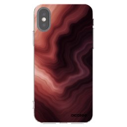 Átlátszó szilikon tok az alábbi mobiltelefonokra Apple iPhone X/XS - Rouge