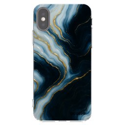 Átlátszó szilikon tok az alábbi mobiltelefonokra Apple iPhone X/XS - Luna