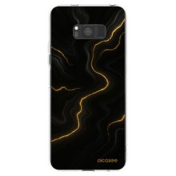 Átlátszó szilikon tok az alábbi mobiltelefonokra Samsung Galaxy S8 G950F - Thunder
