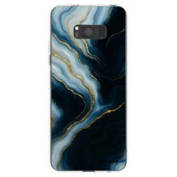 Átlátszó szilikon tok az alábbi mobiltelefonokra Samsung Galaxy S8 G950F - Luna