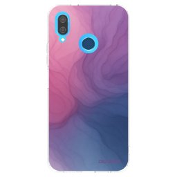 Átlátszó szilikon tok az alábbi mobiltelefonokra Huawei P20 Lite - Silk