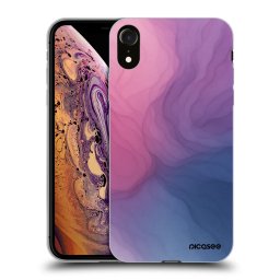 Fekete szilikon tok az alábbi mobiltelefonokra Apple iPhone XR - Silk