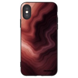Fekete szilikon tok az alábbi mobiltelefonokra Apple iPhone X/XS - Rouge