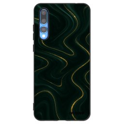 Fekete szilikon tok az alábbi mobiltelefonokra Huawei P20 Pro - Vawes