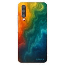 Átlátszó szilikon tok az alábbi mobiltelefonokra Huawei P30 - Solar