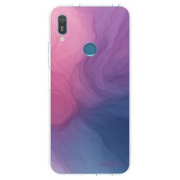 Átlátszó szilikon tok az alábbi mobiltelefonokra Huawei Y6 2019 - Silk
