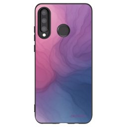 Fekete szilikon tok az alábbi mobiltelefonokra Huawei P30 Lite - Silk