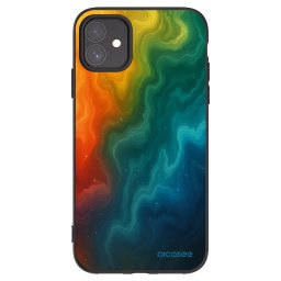 Fekete szilikon tok az alábbi mobiltelefonokra Apple iPhone 11 - Solar