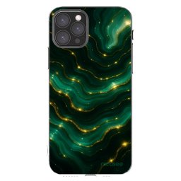 Átlátszó szilikon tok az alábbi mobiltelefonokra Apple iPhone 11 Pro - Emerald