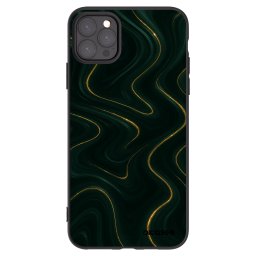 Fekete szilikon tok az alábbi mobiltelefonokra Apple iPhone 11 Pro Max - Vawes