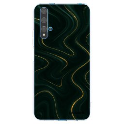 Átlátszó szilikon tok az alábbi mobiltelefonokra Huawei Nova 5T - Vawes
