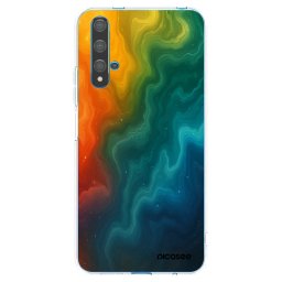 Átlátszó szilikon tok az alábbi mobiltelefonokra Huawei Nova 5T - Solar