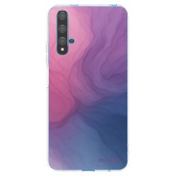 Átlátszó szilikon tok az alábbi mobiltelefonokra Huawei Nova 5T - Silk