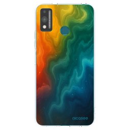 Átlátszó szilikon tok az alábbi mobiltelefonokra Honor 9X Lite - Solar