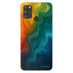 Átlátszó szilikon tok az alábbi mobiltelefonokra Honor 9A - Solar