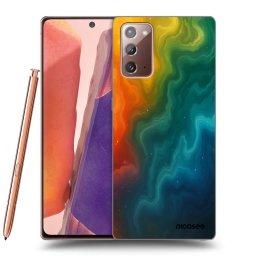 Átlátszó szilikon tok az alábbi mobiltelefonokra Samsung Galaxy Note 20 - Solar