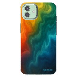 Átlátszó szilikon tok az alábbi mobiltelefonokra Apple iPhone 12 - Solar