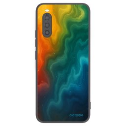 Fekete szilikon tok az alábbi mobiltelefonokra Sony Xperia 10 II - Solar