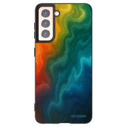 Fekete szilikon tok az alábbi mobiltelefonokra Samsung Galaxy S21 5G G991B - Solar